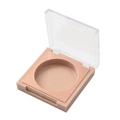 China Recycled Materials Empty Compact Cosmetic Packing Plastic Makeup Powder Box for sale