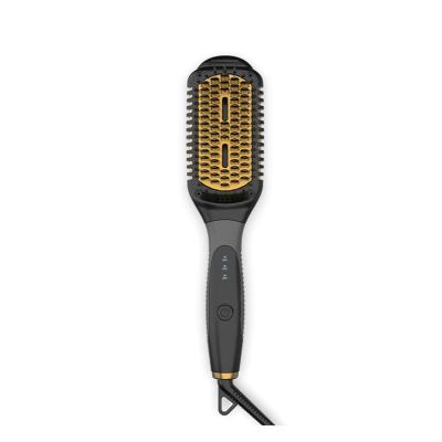 China Compact Hot Comb Ion Hair Straightening Comb LCD Negative for sale