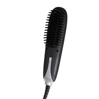 China 2021 Best-selling Contract Hair Brush Electric Hair Straightener Electric Brush Temperature Thermostatic Heating Hair Brush for sale