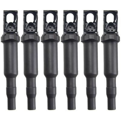 China Mini Cooper Ignition Coil Pack Set 6 Control Module Replaces OE 0221504470 For BMW, Mini Cooper, Mitsubishi for sale