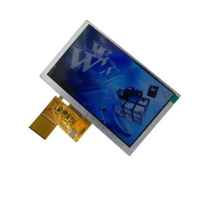 China Customized 5 Inch RGB-40PIN Capacitive Touch Screen 800x480 Dots TFT LCD TFT Display 5.0