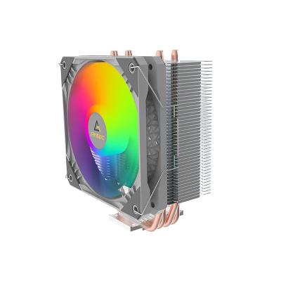 China Pure CPU Cooler 120mm RGB CPU Cooler CPU Cooler 4PIN120mm Copper Tube CPU Fan For Gaming PC Case for sale