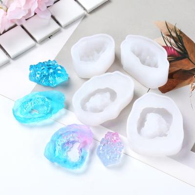 China New Viable Silicone Mold Dried Flower Decorative Resin DIY Crystal Icicle Cutting Type Epoxy Resin Molds For Jewelry for sale