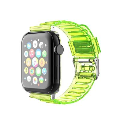 China Best Selling Smart Watch Band 38mm/40mm/42mm/44mm Leather Colorful Watch Band For Apple Watch for sale