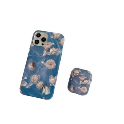 China 2021 Anti-drop Customize Case For Airpods Phone Case And Watch Set Designer Phone Case Sets For iPhone for sale