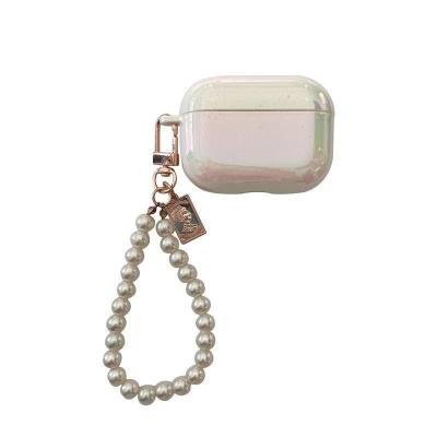 China New Soft Anti-scratch For Airpods Pro Bag With Hand Strap Chain Soft Clear Cases For Airpod 1 2 3 Generation Fashion Bags Pouch For Girls for sale