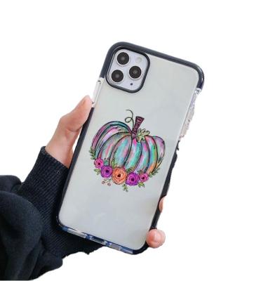 China Hot Sale Pumpkin Halloween Black TPU Carnival Eve Scary Cartoon Ghosts Phone Case Box Shockproof Cell Phone Cover for sale