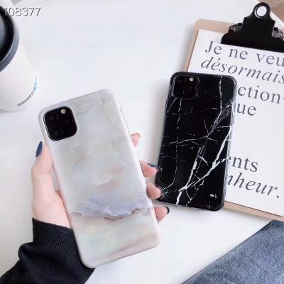 China Luxury Marble Silicone Eco-friendly TPU Mobile Cell Phone Case for iphone 11, for iphone 11 pro max case marble for sale