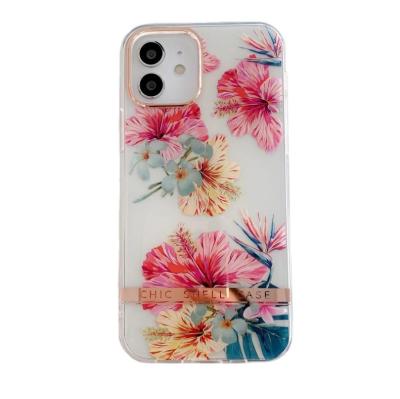 China Hot Selling Shockproof Anti-fall Amazon Flower Phone Case For Samsung S21FE A02s S21ultra A51 for sale