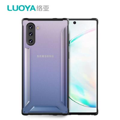 China Samsung Galaxy Matte Transparent Shockproof Phone Covers For Note 10 Cases for sale