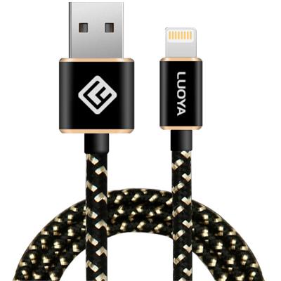 China KOOLIFE Convenience OEM Factory Price Braid Cable Elbow Data Cable Wholesale Nylon USB Cable For Iphone Charger for sale