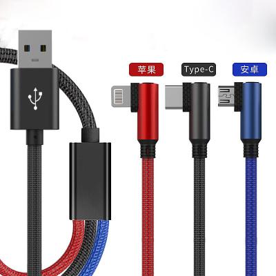 China Convenience KOOLIFE Best Selling 3 in 1 Multi Nylon Fast Charger Charger Usb Cable For Mobile Phone for sale