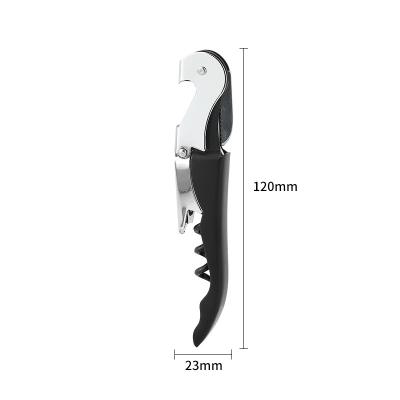 China Viable Factory Direct Sublimation Engraved Wine Bottle Opener Automatic Corkscrew Stainless Steel Swivel Hippocampal Knife for sale