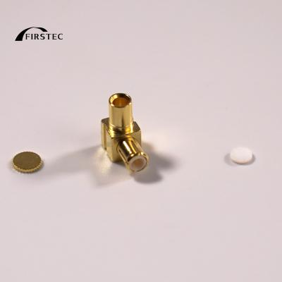 China China Supply Gold RF Connectors Mcx Connector For Coaxial Cable MCX-JWB2 for sale