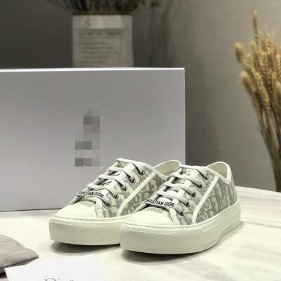 China Cushioning D family version high canvas shoes female tiger head embroidered letter small white shoes leather board shoes 2020 autumn presby for sale