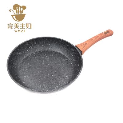 China Factory Customization Stone Saucepan Excellent Bakeware Durable Copper Material Extrusion Non-Stick Steak Pot for sale