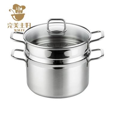 China Customized Viable Universal Thickening Pressure Cooker Stainless Steel Induction Cooker Pots for sale