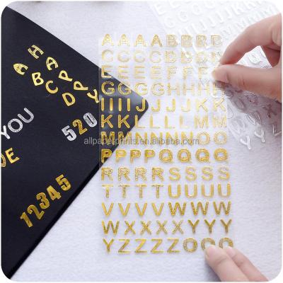 China Waterproof Glitter Gold Glitter Coding Labels 1