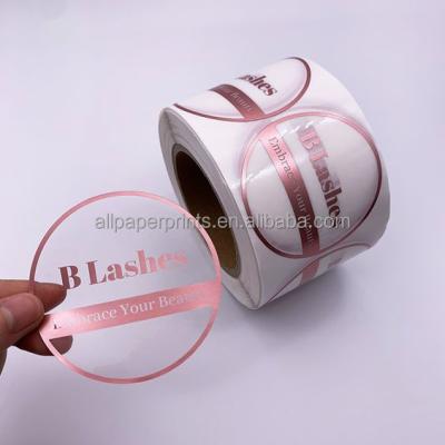 China Waterproof Glitter Gold Glitter Labels Cosmetics Coding Bottles Foil To Emboss Label for sale