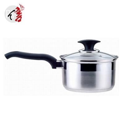 China Realwin Sustainable Capsule Bottom Polish 8pcs Cooking Pot Set Stainless Steel Cookware for sale