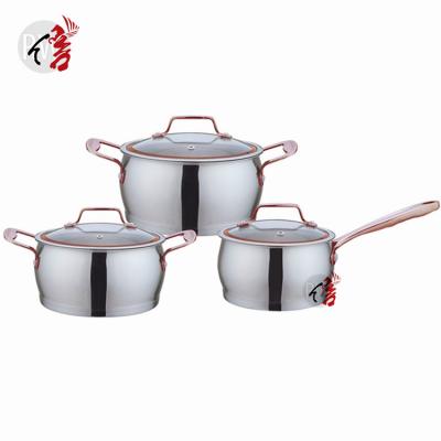 China Sustainable Realwin Kitchen Cooking Camping Set Cooking German Casserole Set Induction for sale