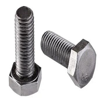 China Industrial IN STOCK ZINC Thread Bolt And Nut for sale