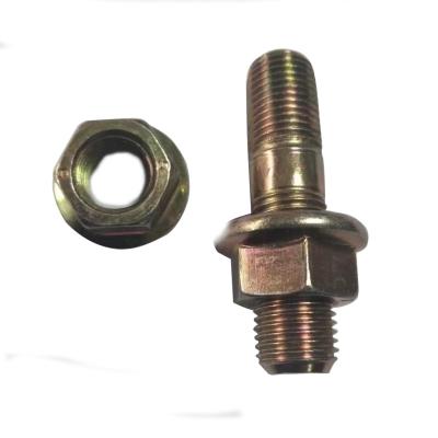 China Heavy Industry Black Fastener High Quality Galvanized Double Head Bolts Stud Bolt And Nuts for sale