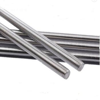 China General industry made in china various size black galvanized threaded rod for sale