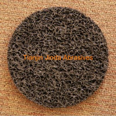 China High performance clean and band abrasive disc, black color, diameter 180 mm for sale