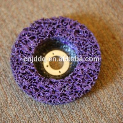 China Surface Treatment / Paint & Rust Removal Clean & Strip Abrasive Disc, Quick Change Disc, 125mm, Purple Color for sale