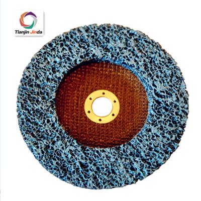 China Paint and Rust Removal Clean and Strip Abrasive Disc Paint and Rust Removal Disc 180mm Blue Color for sale