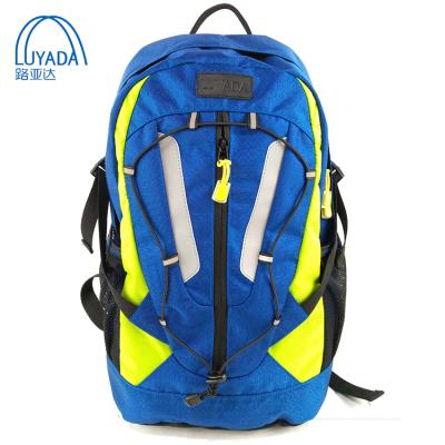 China Outdoor Hiking Hiking Outdoor Camping Waterproof Nylon Ripstop Daypack PU Backpack Bag for sale