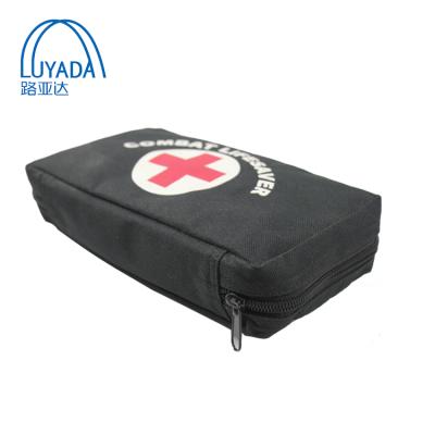 China Travel First Aid Kit Black Fashion Mini First Aid Kit Bag For Sale for sale