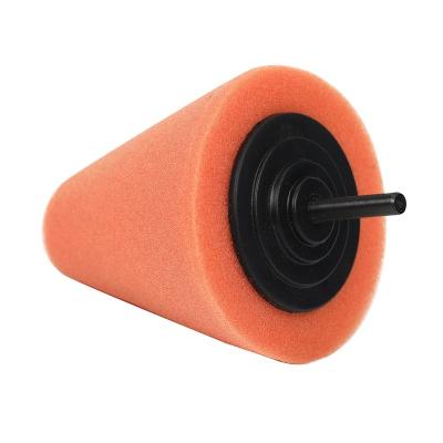 China Auto Body Factory Hot Sales Hot Style Grinding Plain Weave Tapered Polishing Wheel for sale