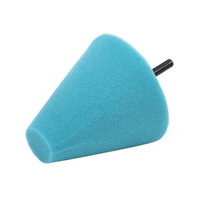 China China car body supplier new fashion colorful yellow conical rust removal polishing wheel for sale