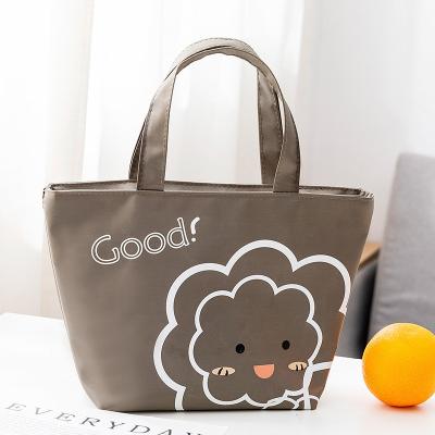 China Simple And New Fashion Thermal Lunch Tote Bag PVC Lunch Cooler Bag Lunch Bag Insulated for sale