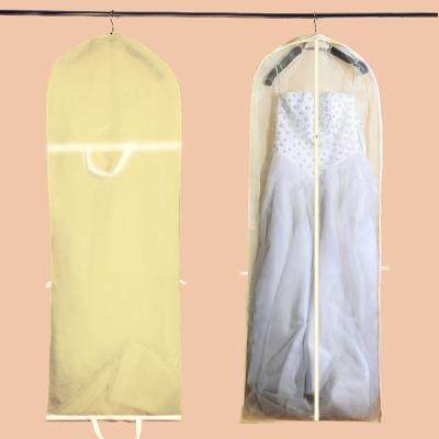 China 2023 New Fashion Custom Suit Cover Wedding Dress Dustproof Reusable Garment Bag for sale