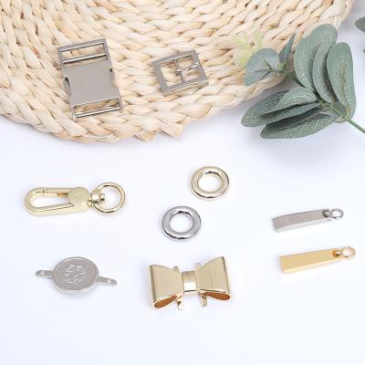 China High Quality Custom Fashion Handbag Hardware Engraving Metal Accessories Bag Accessories Metal for sale