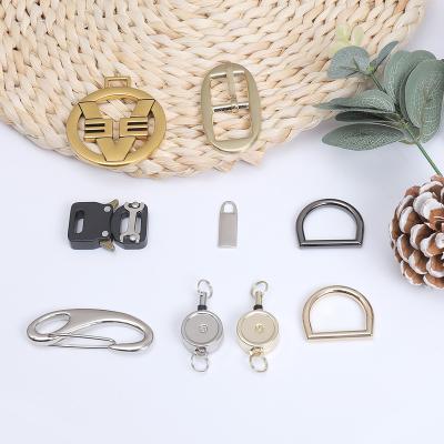 China Fashion other bag parts and accessories metal buckle bag making hardware swivel snap hook for bag for sale