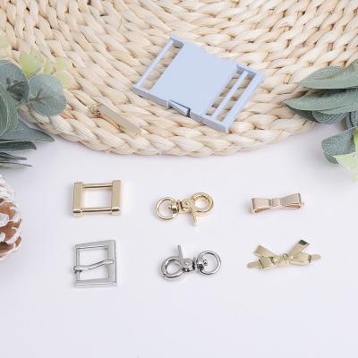 China Wholesale Fashion Bag Buckle Parts Metal Bag Clip Buckle For Bag Watch Strap Pet Collar for sale