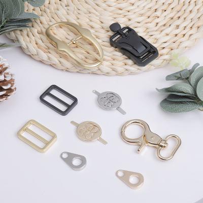 China Fashion Factory Supply Custom Metal Bag Hardware Bag Parts Ring Buckles For Bag Strap Parts for sale