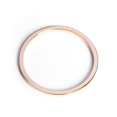 China Fashion Series 85mm Round Bag Buckle Alloy O-ring Clothing Bag Accessories Parts Can Be Customized for sale