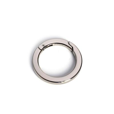 China Wholesale Fashion 37mm Round Ring Buckle Spring O-ring Buckle Spring Ring Can Be Customized for sale