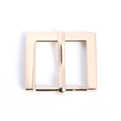 China Zinc Alloy Metal Pin Buckle Fashion Square Belt Buckle Belt Buckle Can Be Wholesale Customized for sale