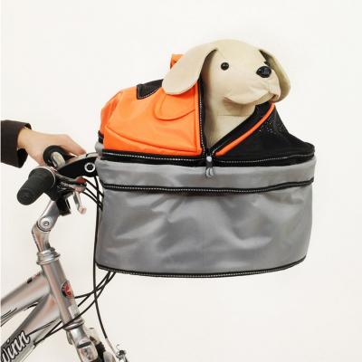 China Breathable Pet Accessories Dog Bag Strap Pet Bicycle Basket Pet Supplies Cat Carrier Bag for sale