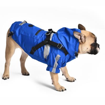 China New Design Sustainable Lightweight Reflective Dog Winter Pet Windproof Waterproof Technical Jacket With Hood With Great Price for sale