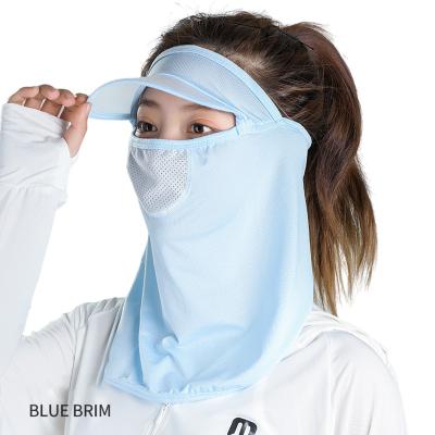 China Fashion Full Face Neck Protection Cycling Sports Sunscreen Breathable Sunscreen Hat Summer Long Maskes for sale