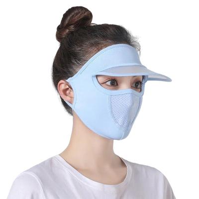 China Unisex Breathable Recycling Sports Mask Sunscreen Outdoor Activities Sun UV Protective Hats For Women Summer for sale