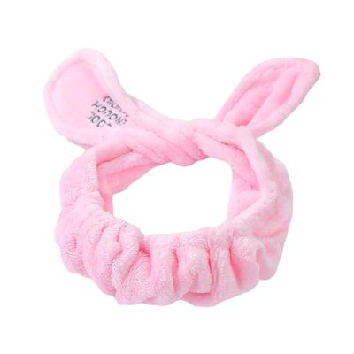 China Hot New Product Cute Women's Headbands Rabbit Ears Carrot Headband Custom Face Washing And Makeup Headband for sale