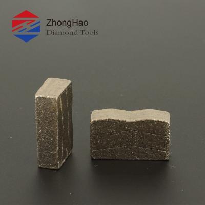 China Multi Cut Semi Hard Marble Lathe Saw Diamond Segments For Cutting Semi Hard Marble for sale